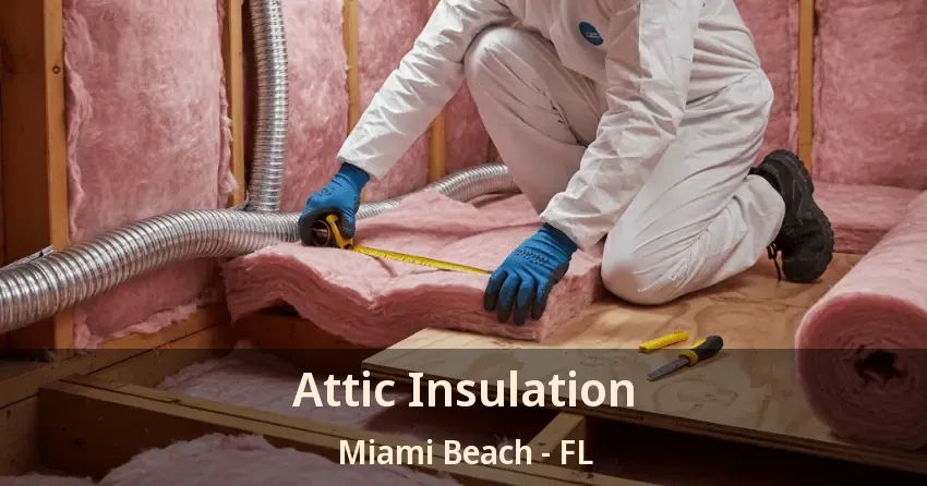 Attic Insulation Miami Beach - FL