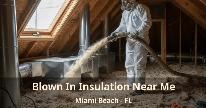 Blown In Insulation Near Me Miami Beach - FL