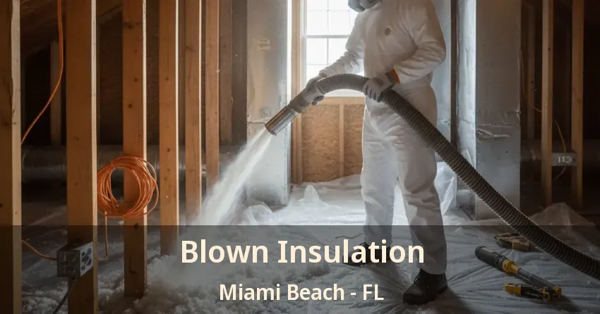 Blown Insulation Miami Beach - FL