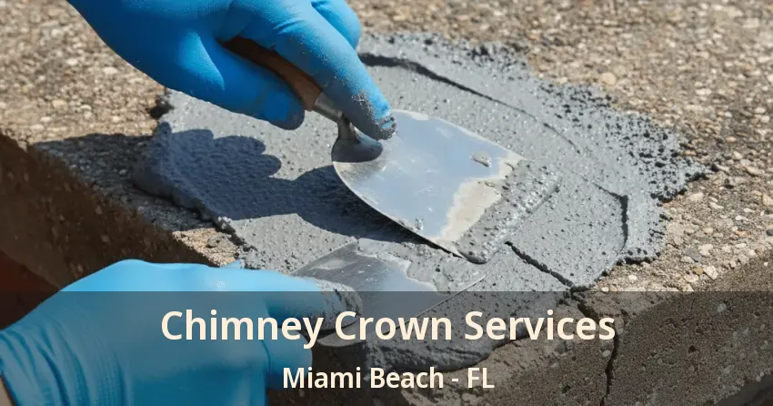 Chimney Crown Services Miami Beach - FL