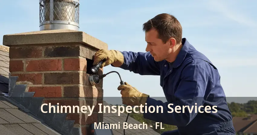 Chimney Inspection Services Miami Beach - FL