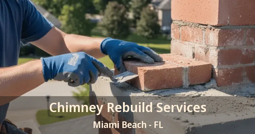 Chimney Rebuild Services Miami Beach - FL