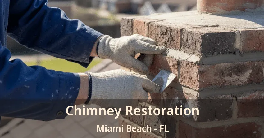 Chimney Restoration Miami Beach - FL