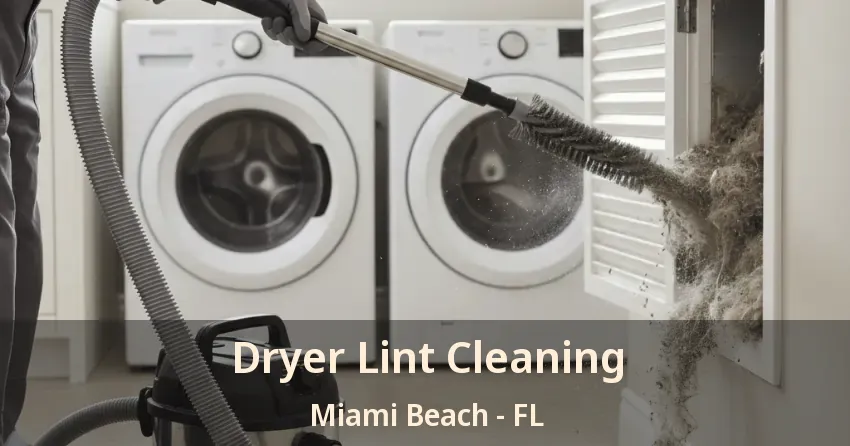 Dryer Lint Cleaning Miami Beach - FL