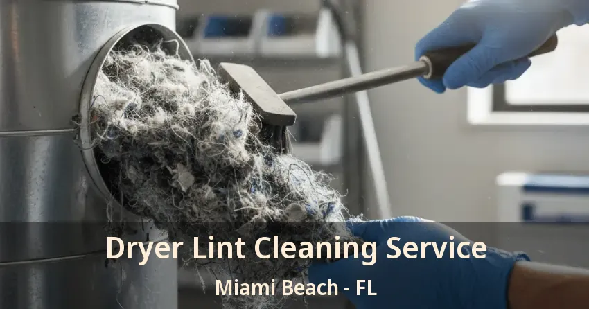 Dryer Lint Cleaning Service Miami Beach - FL