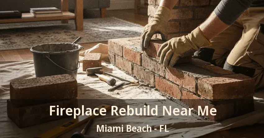 Fireplace Rebuild Near Me Miami Beach - FL