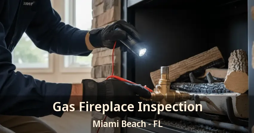 Gas Fireplace Inspection Miami Beach - FL Gas Fireplace Inspection Miami Beach - FL