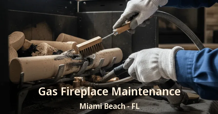 Gas Fireplace Maintenance Miami Beach - FL