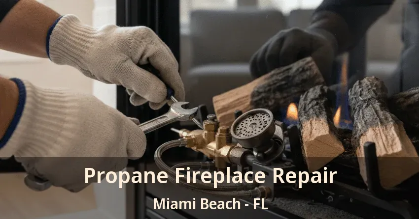 Propane Fireplace Repair Miami Beach - FL